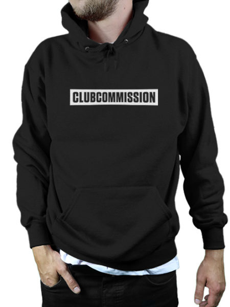CLUBCOMMISSION - Hoody Black - UNISEX