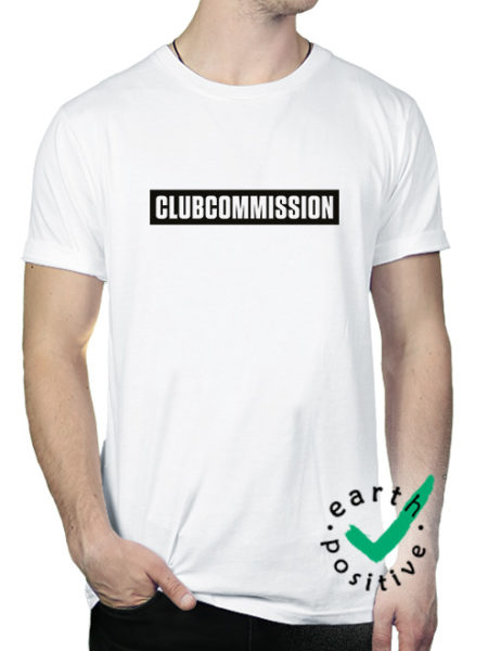 CLUBCOMMISSION - Shirt White - Ecoline